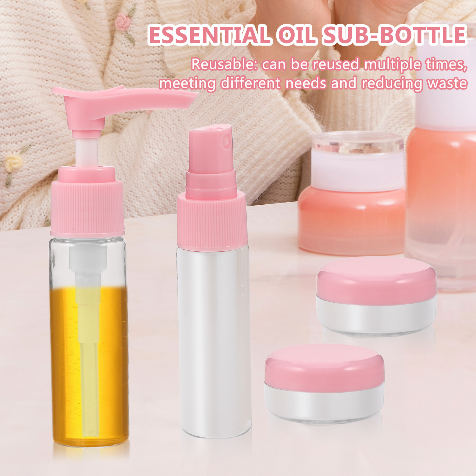 Misting Bottle Fine - 1 Juego de Botellas de Viaje