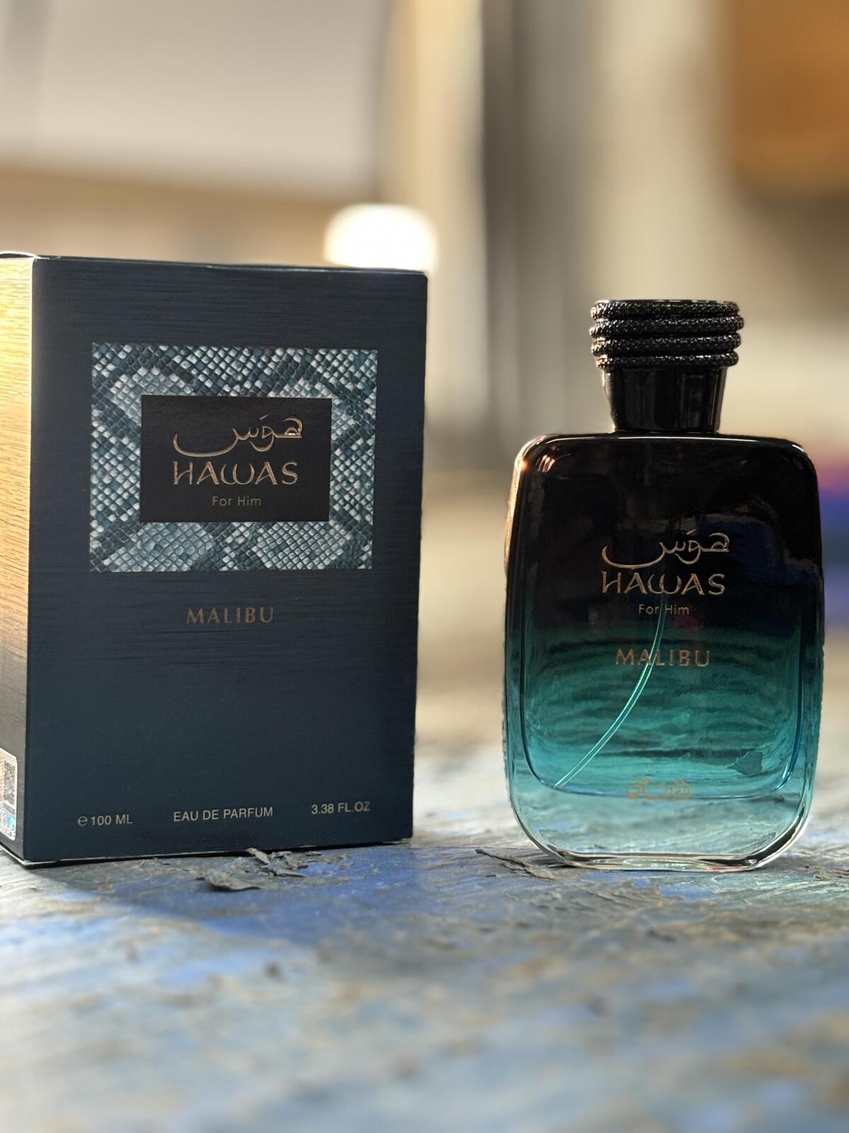 Rasasi Hawas Malibu For Him ED - Misting Bottle Fine reseña y precio