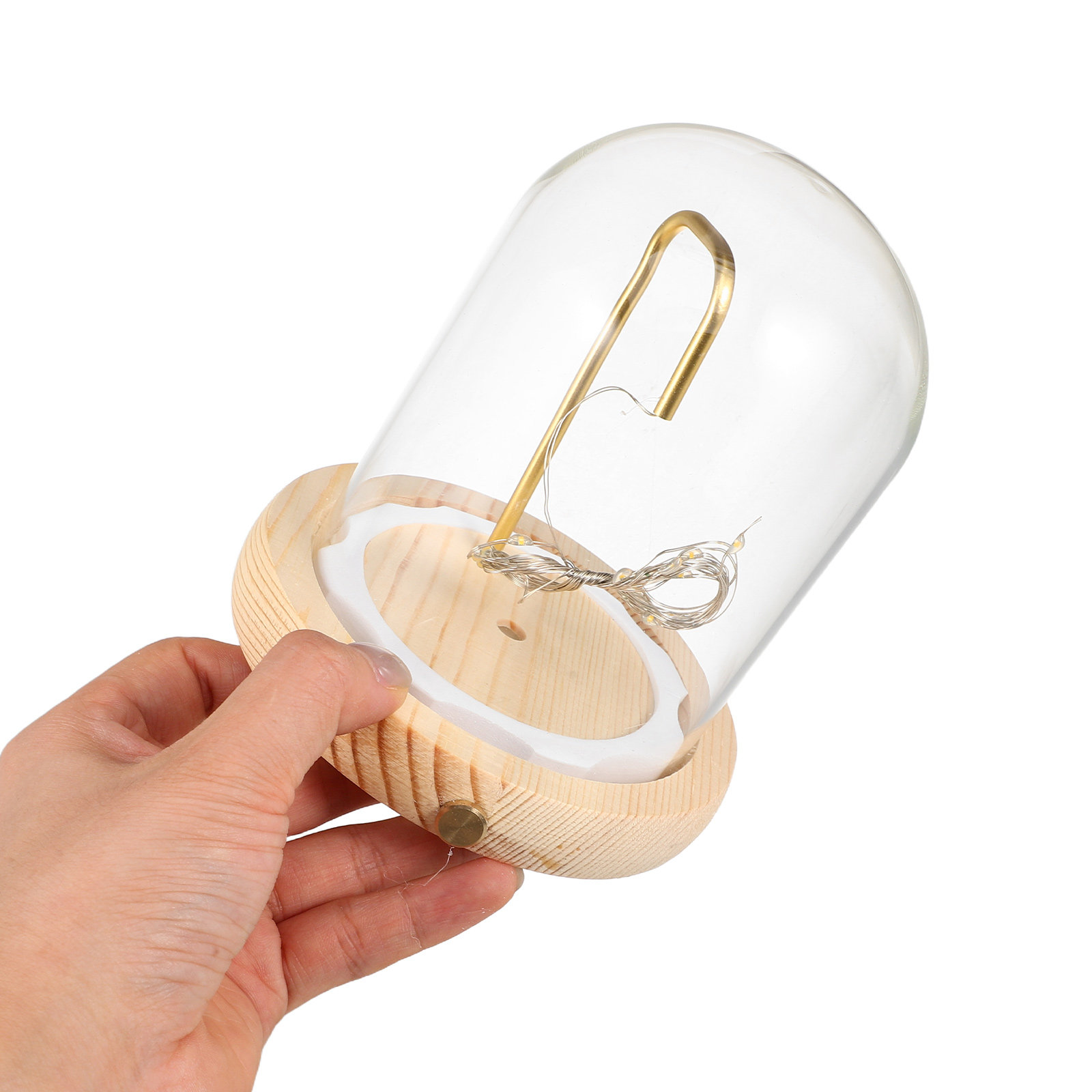 Cúpula de Cristal con Base de  - Plastic Dome Clear reseña y precio