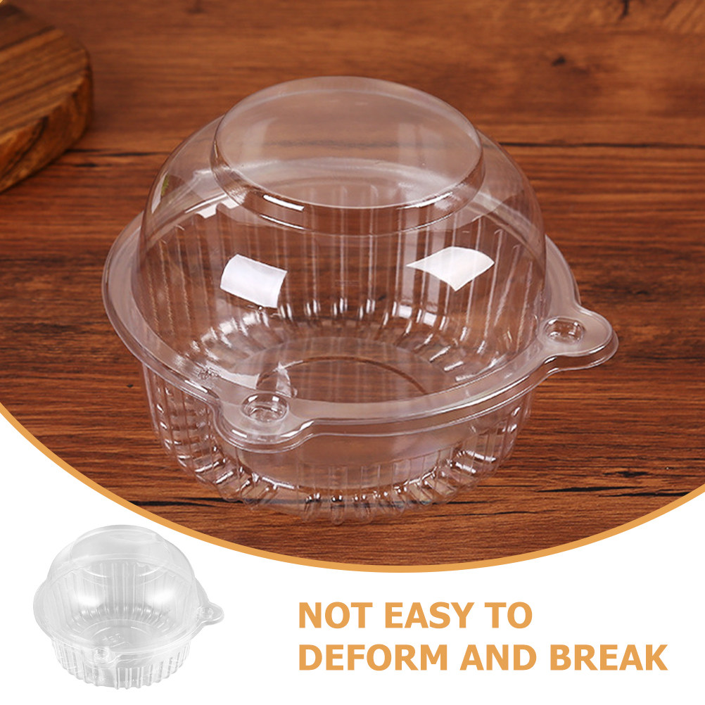 100 Cajas Transparentes con Ta - Plastic Dome Clear reseña y precio
