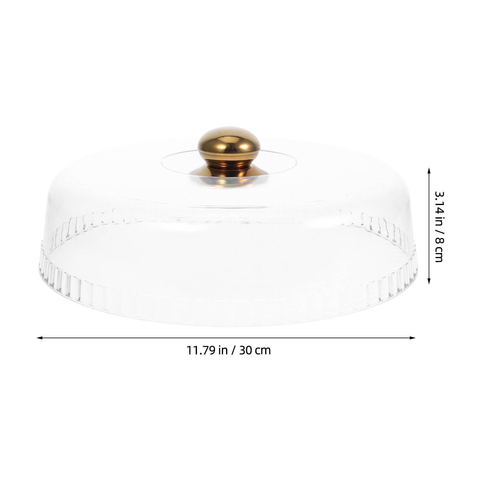 Cúpula Transparente Redonda de - Plastic Dome Clear reseña y precio
