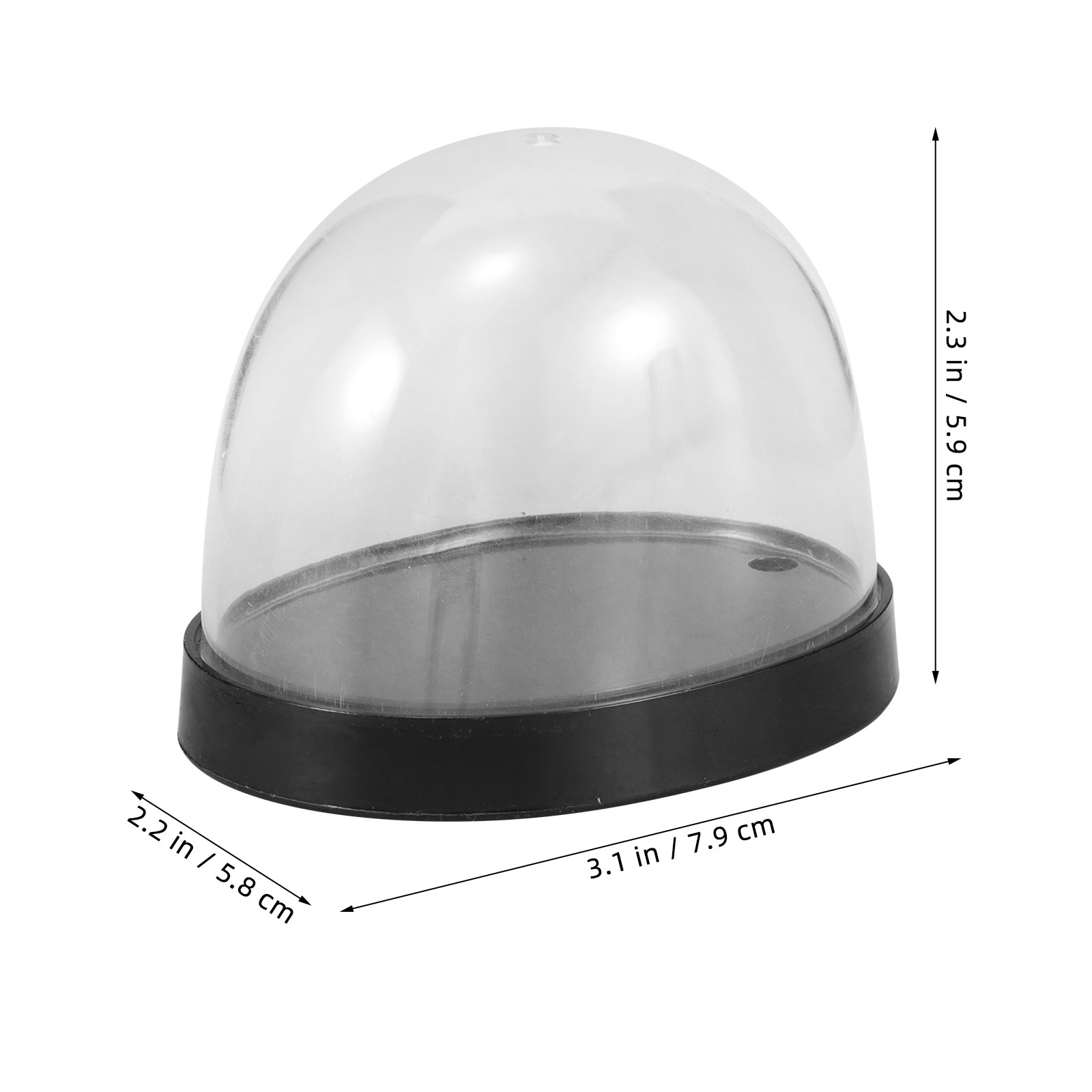 5 Juegos de Campanas de Crista - Plastic Dome Clear reseña y precio